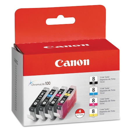 Canon Ink Cartridge, F/PixMagenta, Assorted, PK4 0620B010
